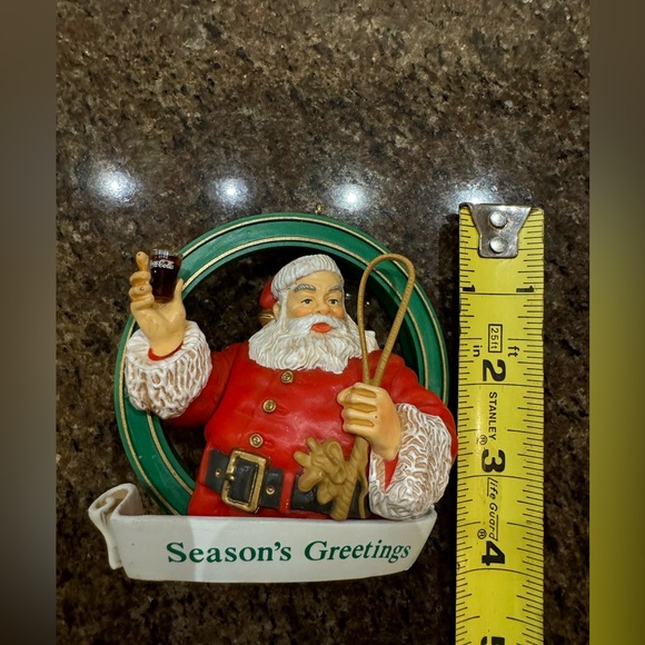 Vintage 1934 Coca Cola Collectable Santa Claus Ornament - Picture 6 of 6